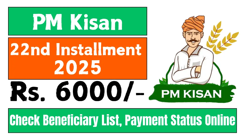 PM Kisan 22nd Installment Date 2025